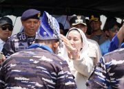 Wakil Wali Kota Palu Sambut Satgas Trisila TNI AL di Dermaga Lanal