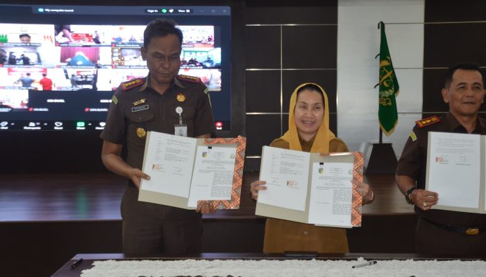 Pemkot dan Kejari Palu Teken Kesepakatan Restorative Justice