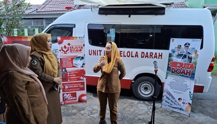 Gerakan Sejuta Doah, RSUD Anutapura Mudahkan Warga Donor Darah dari Rumah