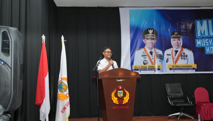 Musorprov XIV Tetapkan Fathur Razaq Sebagai Ketua KONI Sulteng