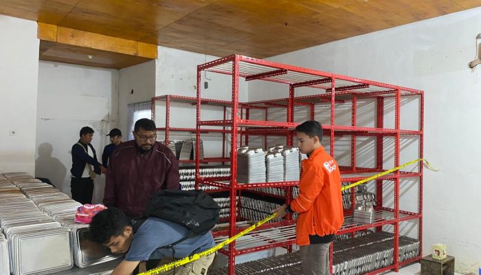 Lokasi Katering MBG Disegel Polisi, Sampel Makanan Dikirim ke Balai POM Palu