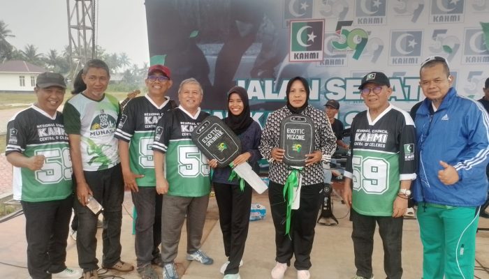 Mahasiswa dan IRT Menang Motor Hadiah Utama di Acara KAHMI Sulteng