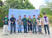 Refleksi 7 Tahun Bencana, Mahasiswa Tanam Mangrove di Teluk Palu