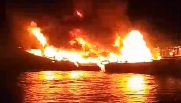 KLM Maryam Indah Terbakar di Perairan Luwuk, Satu Tewas dan Dua Masih Dalam Pencarian