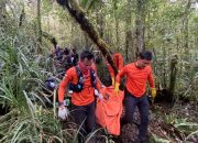 Tim SAR Gabungan Evakuasi Jasad Pendaki di Dekat Puncak Gawalise