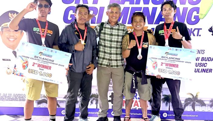 Atlet Sulteng Raih 2 Medali di Kejuaraan Paralayang Nasional 2025