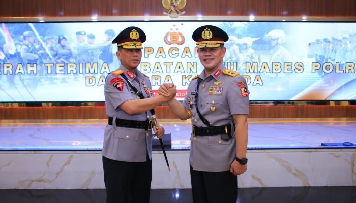 Irjen Pol Endi Sutendi Resmi Jabat Kapolda Sulawesi Tengah