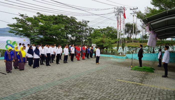 PLN UPT Palu Gelar Upacara Peringatan Hari Listrik Nasional ke-80