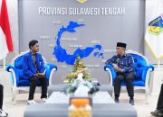 Gubernur Anwar Hafid Dukung Inisiatif PMII Sulteng Bentuk Desa Literasi dan Taman Baca Masyarakat