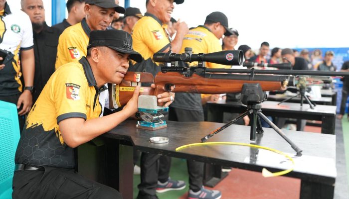 Gubernur Anwar Hafid Buka Turnamen Menembak Bupati Sigi Cup 1