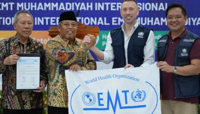 Tim Medis Darurat Muhammadiyah Jadi yang Pertama di RI Terverifikasi WHO
