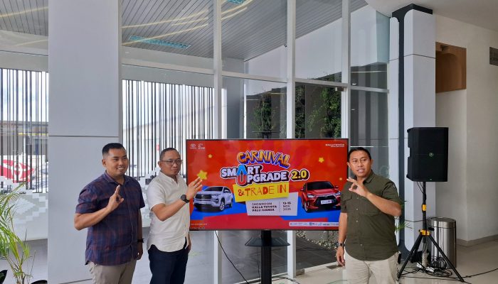 Kalla Toyota Juanda Palu Gelar Carnival Smart Upgrade 2.0, Tawarkan Banyak Hadiah Menarik