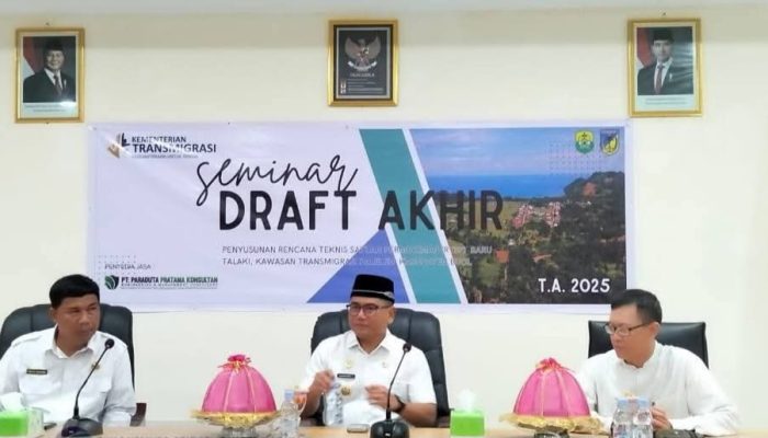 Pengembangan Kawasan Transmigrasi Paleleh Dipercepat, Bupati: Ini Momentum Membangun Ekosistem Agropolitan