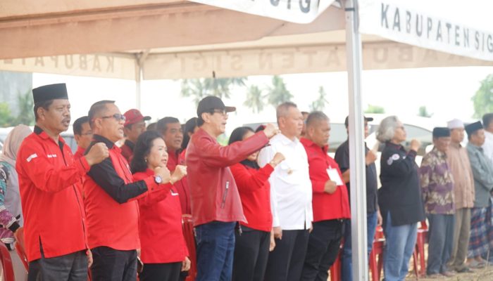 PDIP Bangun Kantor DPD di Sigi, Bupati Rizal Dorong Sinergi Politik untuk Pembangunan