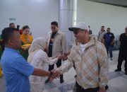 Pemkot Palu Sambut Kedatangan Dua Wamen di Bandara Mutiara SIS Aljufri