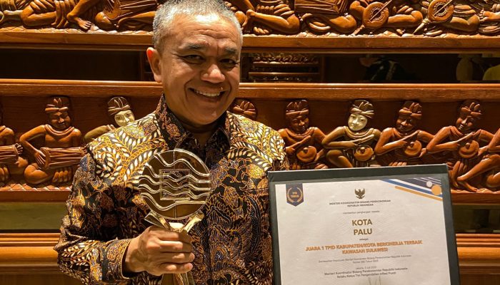Mantap! Kota Palu Sabet Penghargaan TPID Berkinerja Terbaik di Sulawesi