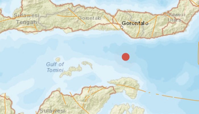 Gempa M6,2 Guncang Bone Bolango, Getarannya Terasa Kuat di Pesisir Touna