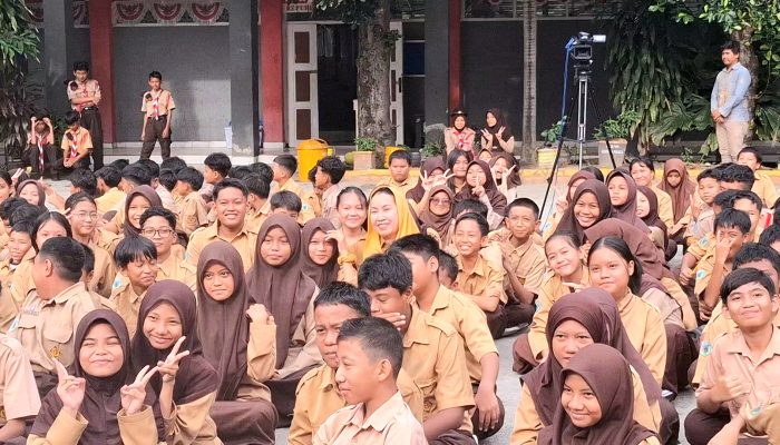 Di Hadapan Siswa SMPN 1 Palu, Wakil Wali Kota Palu Tekankan Pentingnya Hidup Sehat dan Jauhi Bullying