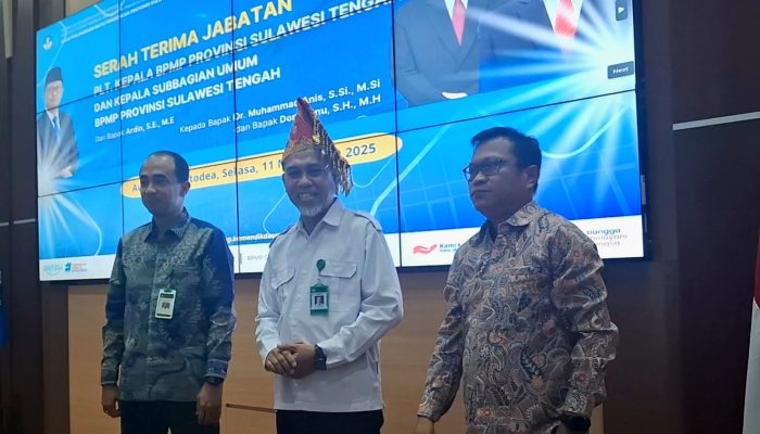 Dr. Muhammad Anis Resmi Pimpin BPMP Sulteng, Gantikan Ardin
