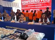 Polda Sulteng Gagalkan Peredaran 60 Kg Sabu dari Malaysia