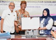 Pemkab Touna Terima Sertifikat Tanah untuk Pembangunan Sekolah Rakyat