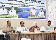 Wabup Surya Buka RAKERKAB KONI Touna 2025