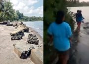 Satu-satunya Jalan Darat di Pulau Una-una Rusak, Pendidikan dan Ekonomi Warga Terancam