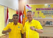 Terpilih Aklamasi, Rizal Intjenae Resmi Nahkodai Golkar Sigi 2025–2030