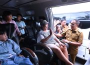 Gubernur Anwar Hafid Lepas 565 Peserta Program Berani Mudik Gratis