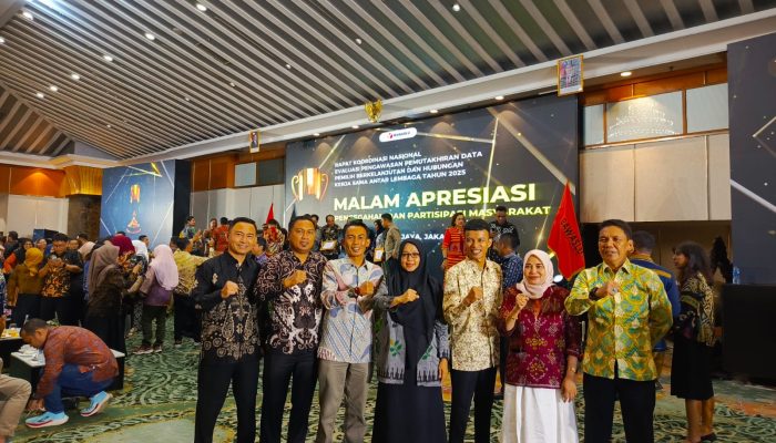 Bawaslu Sulteng Masuk 10 Besar Nasional Pengawasan Terbaik, Donggala Raih Terbaik III
