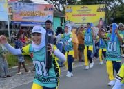 Parade Defile Marching Band Semarakkan HUT ke-22 Tojo Una-Una