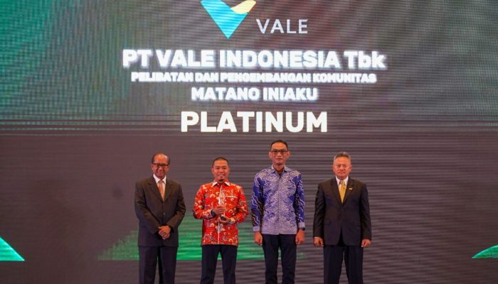 Program Berbasis Desa PT Vale Raih Dua Penghargaan Nasional di ICA dan ISDA 2025