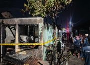 Empat Rumah di Palu Hangus Terbakar, Diduga Akibat Korsleting