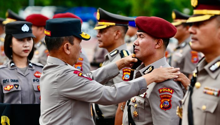 Kapolda Sulteng Resmi Lantik Pejabat Baru, Dari Irwasda hingga Kapolres