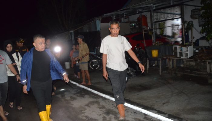 Respons Cepat Pemkot Palu, Wali Kota Hadianto Tinjau Titik Banjir di Tawaeli