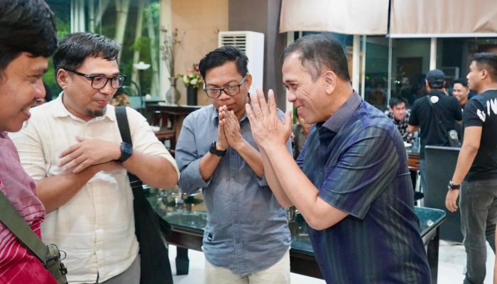 Kapolda Sulteng Kenang Perjalanan Karier dari Humas Saat Bertemu Insan Pers