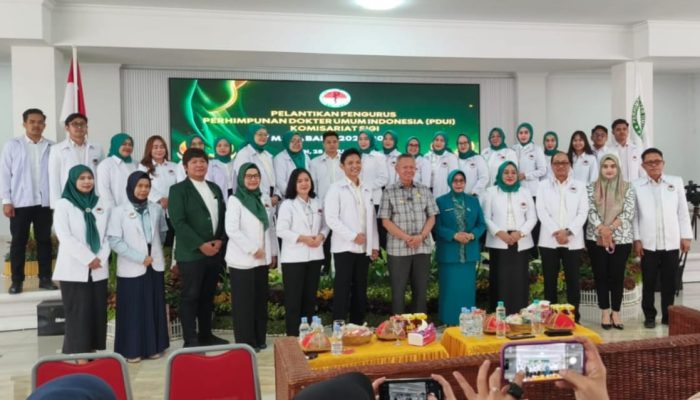 Pengurus PDUI Komisariat Sigi Resmi Dilantik, Bupati Tekankan Penguatan Layanan Kesehatan