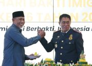 Imigrasi Palu dan Pemkot Palu Perkuat Kolaborasi di Hari Bhakti ke-76