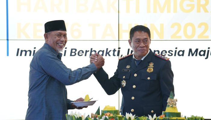 Imigrasi Palu dan Pemkot Palu Perkuat Kolaborasi di Hari Bhakti ke-76