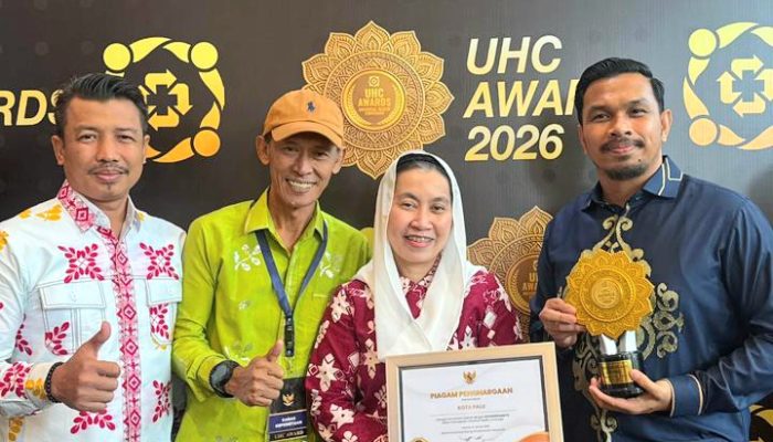 Prestasi Nasional, Kota Palu Sabet Penghargaan UHC Award 2026