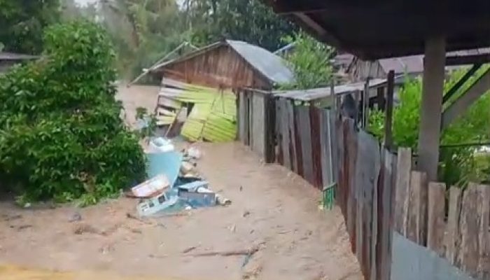 Empat Desa Wani di Donggala Diterjang Banjir, Rumah Hanyut dan Jembatan Putus