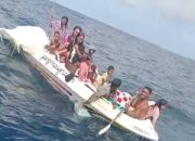 15 WN Filipina Terdampar di Perairan Buol, Ditemukan Nelayan Setelah 13 Hari Terombang-ambing di Laut