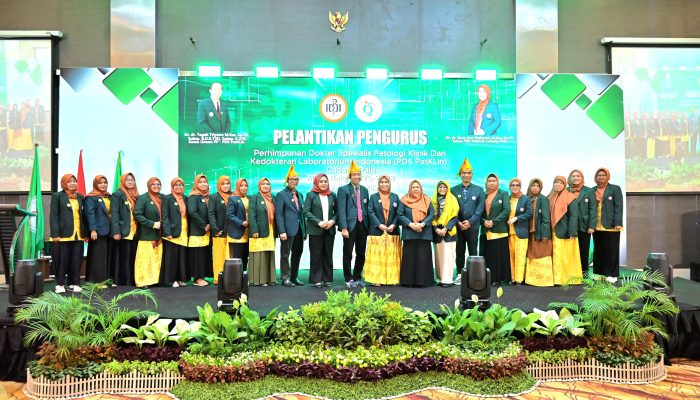 Wagub Sulteng Lantik Pengurus PDS PatKLin Cabang Palu Periode 2025–2028