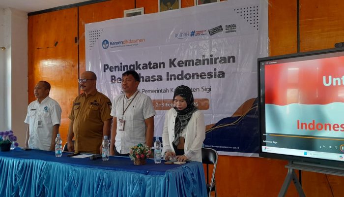 ASN Sigi Dibekali Kemahiran Berbahasa Indonesia