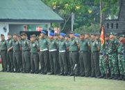 Kodam XXIII/Palaka Wira Gelar Upacara Bendera, Kasdam Tekankan Loyalitas Prajurit