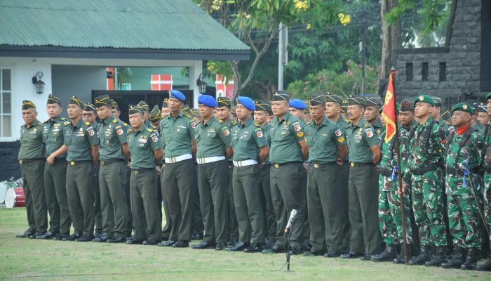 Kodam XXIII/Palaka Wira Gelar Upacara Bendera, Kasdam Tekankan Loyalitas Prajurit