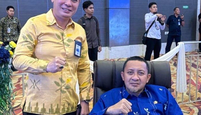 Bupati Ilham Lawidu Hadiri RUPST dan RUPS-LB PT Bank Sulteng 2026 di Palu