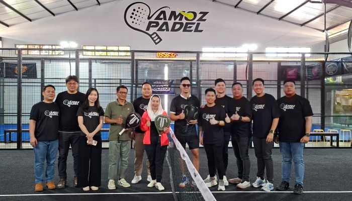 Vamoz Padel Diresmikan, Dorong Gaya Hidup Sehat dan Sport Tourism di Palu