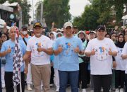 Pemkot Palu Hadiri HUT ke-11 Bank Mandiri Taspen di Lapangan Vatulemo