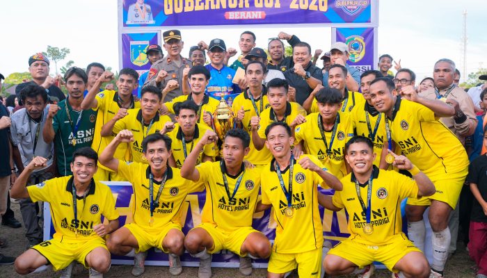 Anwar Hafid Apresiasi Sportivitas Tim di Gubernur Cup Berani 2026